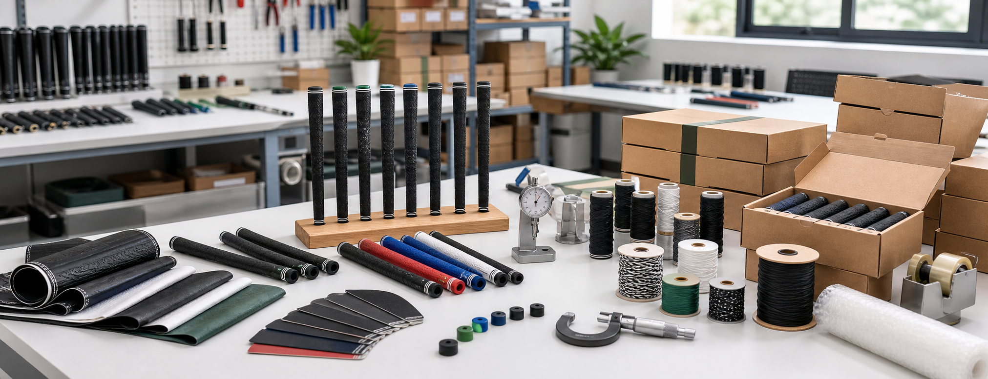 Gravfun handmade golf grip workshop