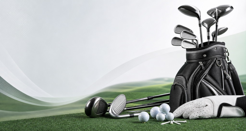 Complete golf club sets fitted with durable custom bulk golf putter grips for commercial brand cooperation