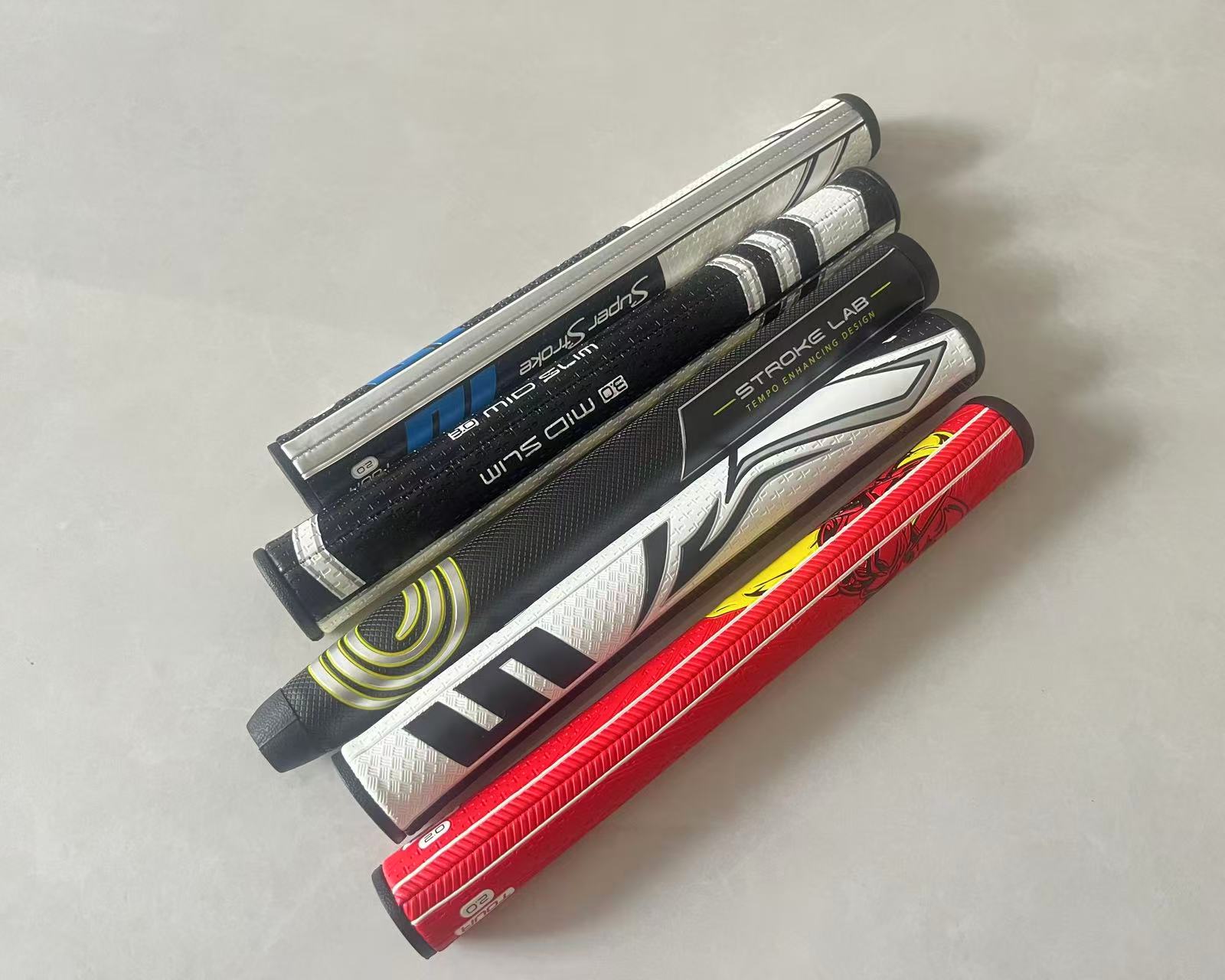 wholesale standard straight PU golf putter grips for retail stock